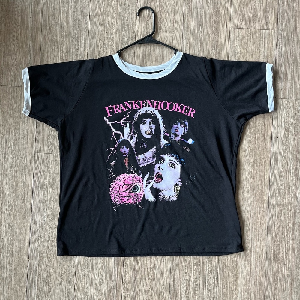 Eye Candy Black and Pink Graphic Kids T-Shirt
